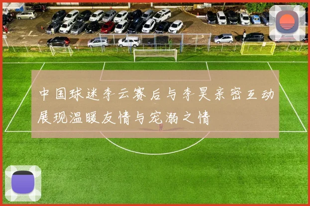 中国球迷李云赛后与李昊亲密互动展现温暖友情与宠溺之情